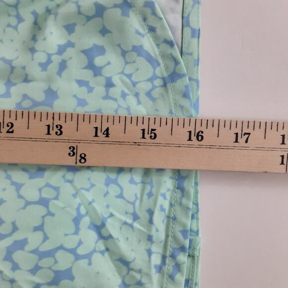 Vineyard Vines Printed Athletic Skort Aqua Sea Foam Green Womens 2 Pickleball - Picture 12 of 14